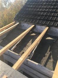 Rekonstrukce střechy - Č.B. Nemanice - Před rekonstrukcí